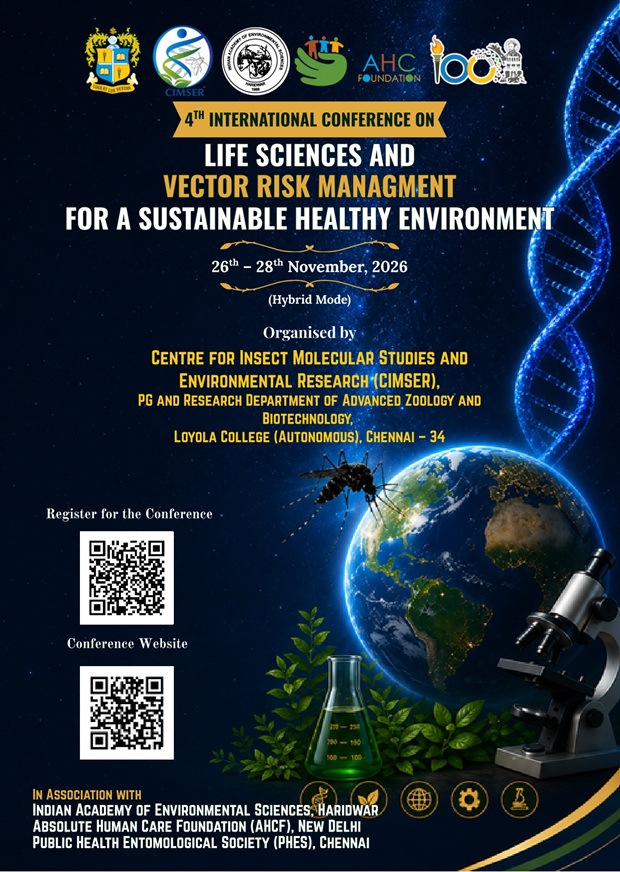 International Conference on “Life Sciences and Vector Risk Management for a Sustainable Healthy Environment“