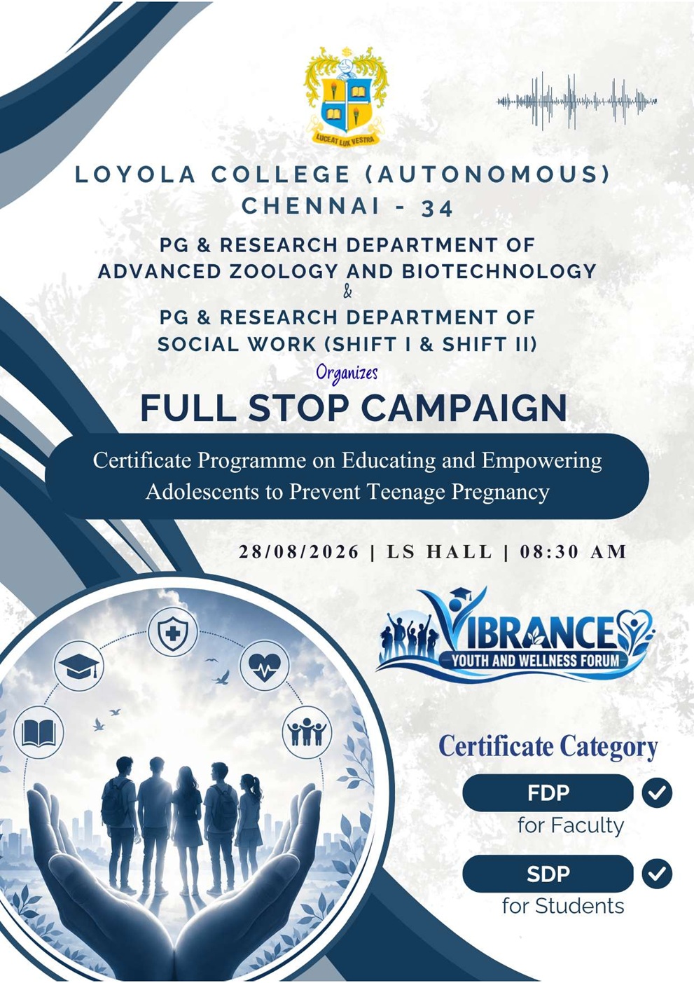 Full Stop Campaign – Certificate Programme - Invitation