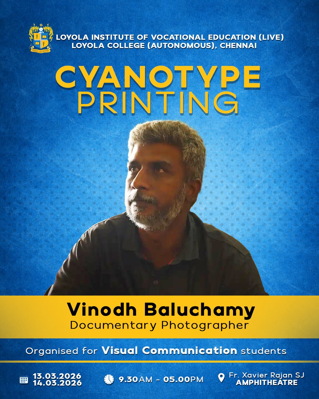 A Two Day Workshop on Cyanotype Printing - Invitation