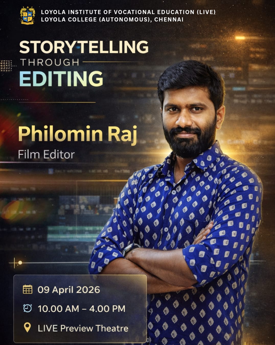 Storytelling through Editing - Invitation