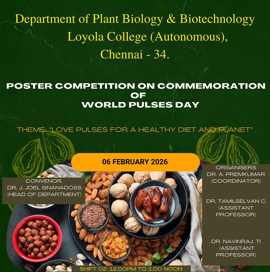 Poster Competition on Commemoration of “World Pulses Day“ - Invitation