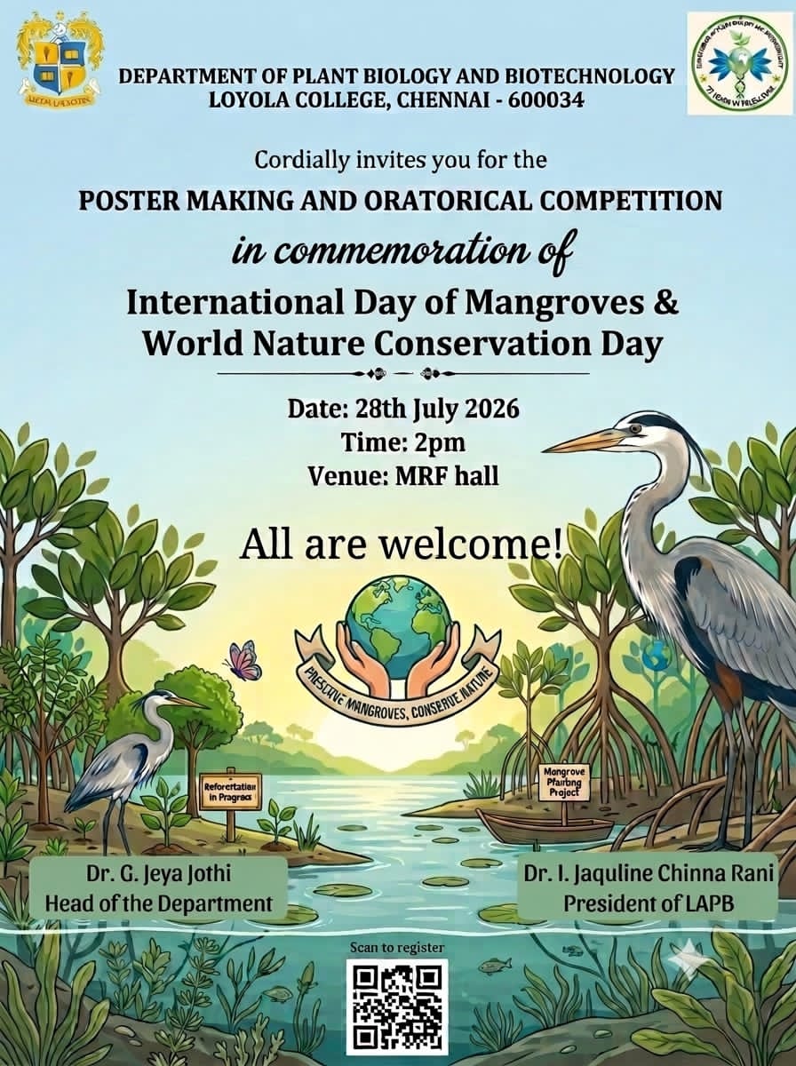 Poster Making and Oratorical Competition - Invitation