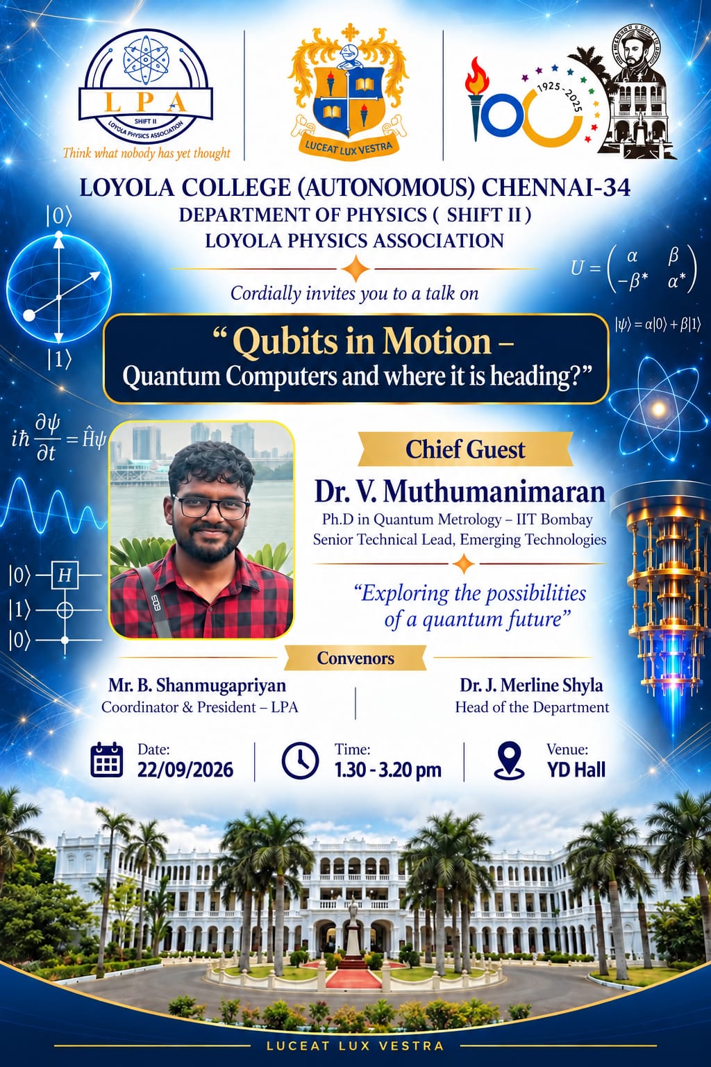 A Talk on Qubits in Motion - Quantum Computers and where it is heading?