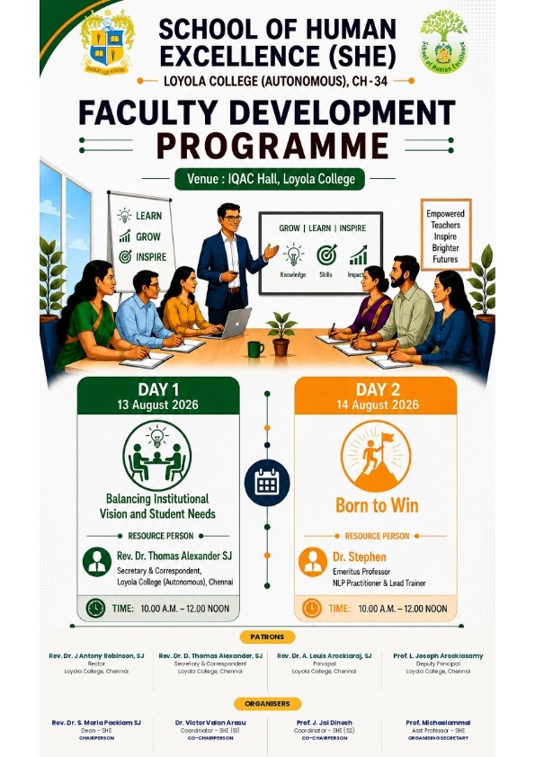 Faculty Development Programme - Invitation
