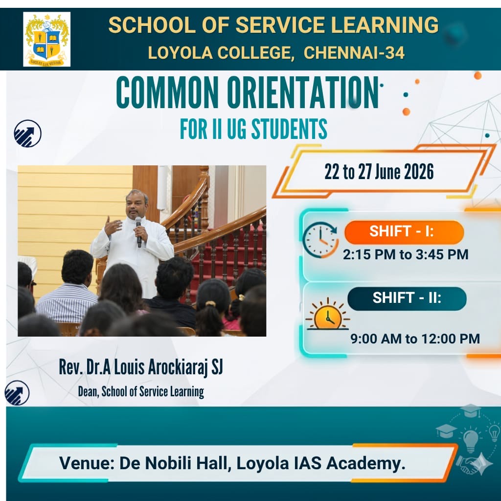 Common Orientation for II UG Students - Invitation