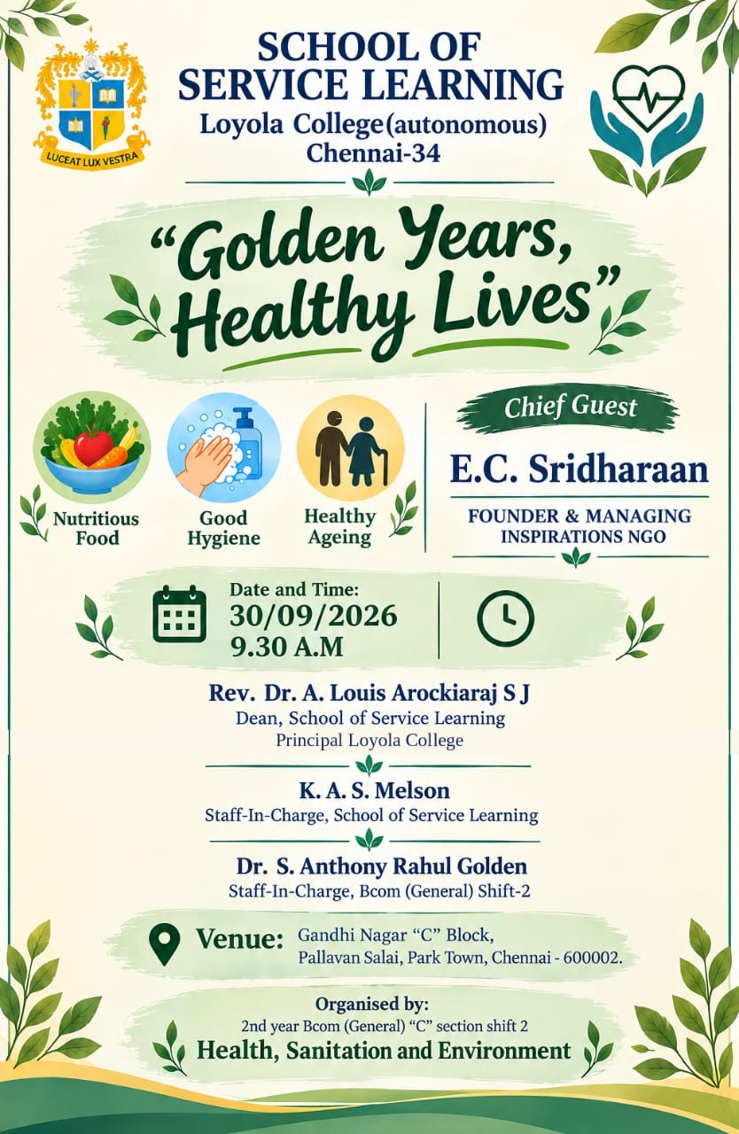 Golden Years, Healthy Lives - Invitation