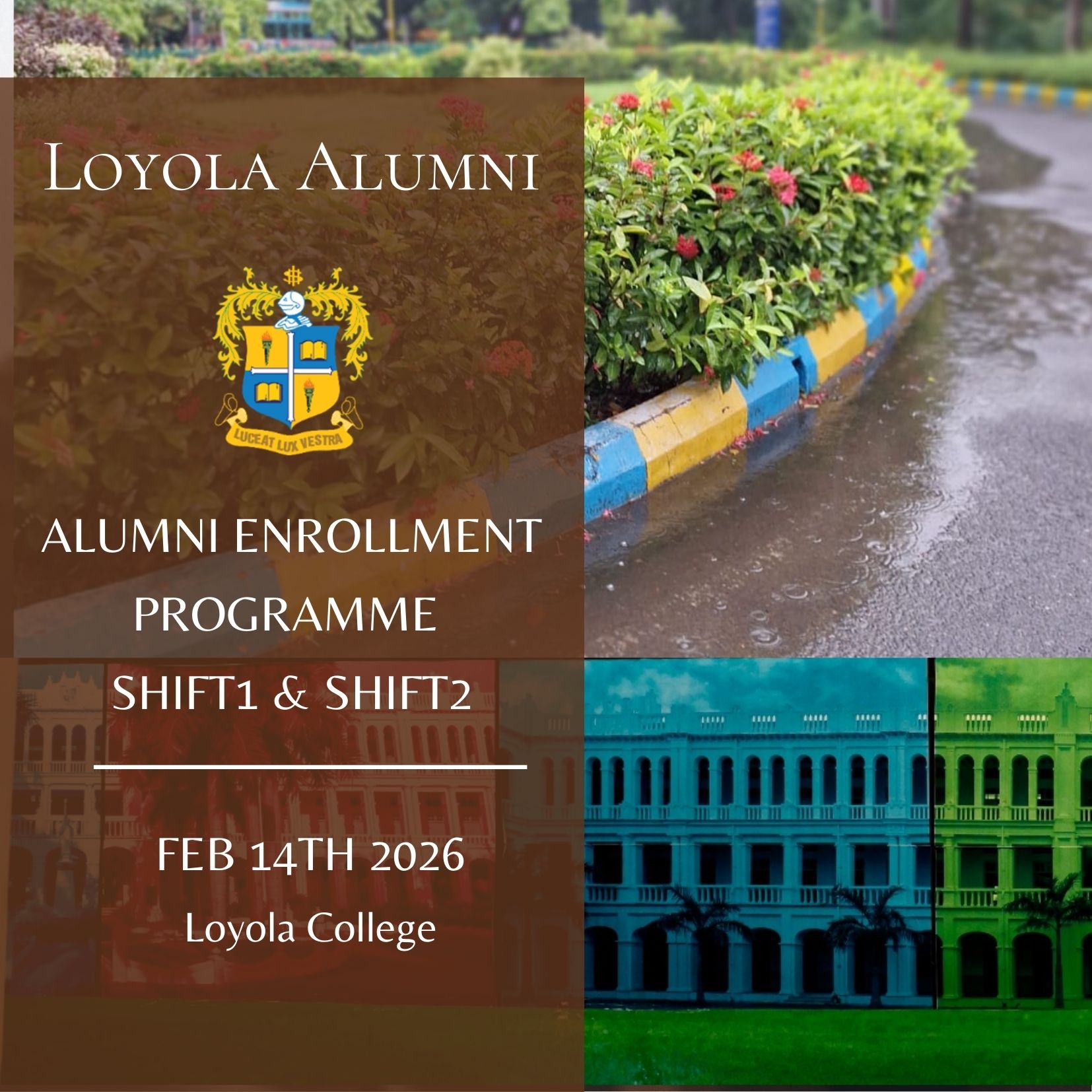 Alumni Enrolment Programme Shift1 and Shift2 - Invitation